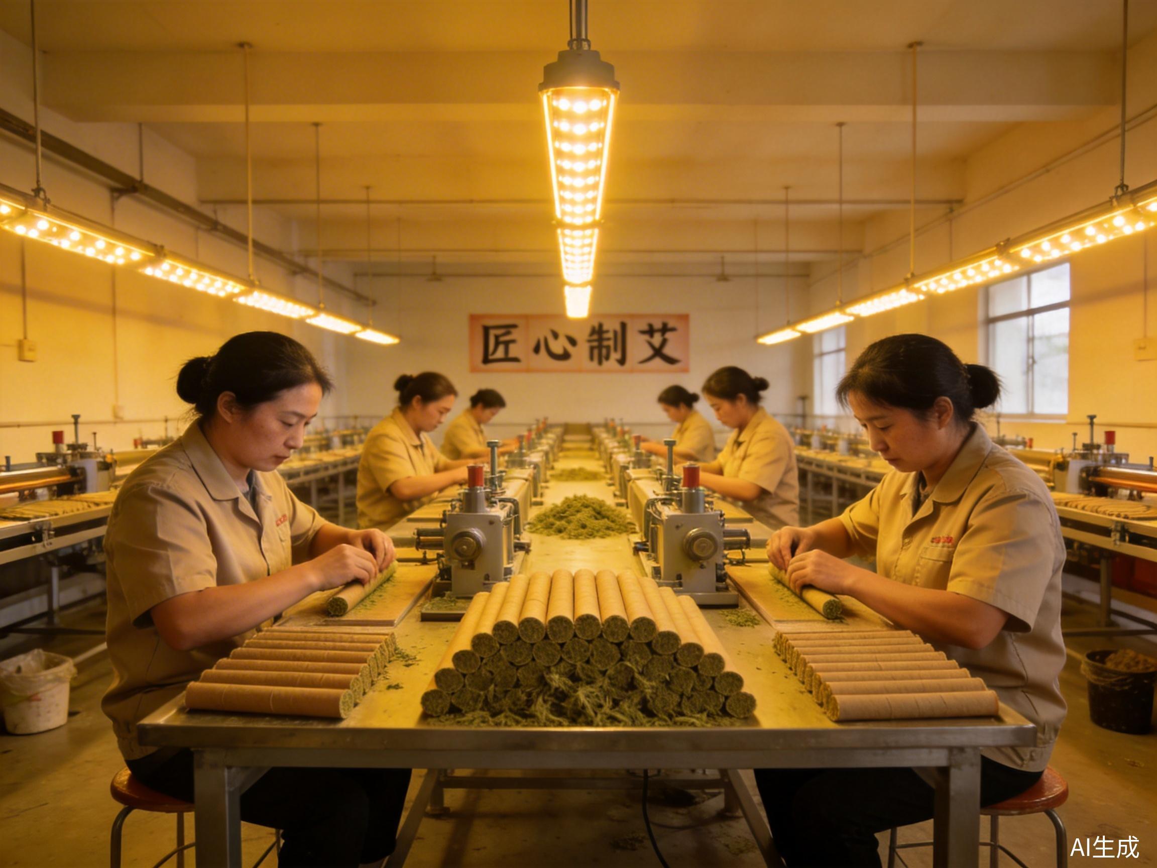宛艾纪生产车间